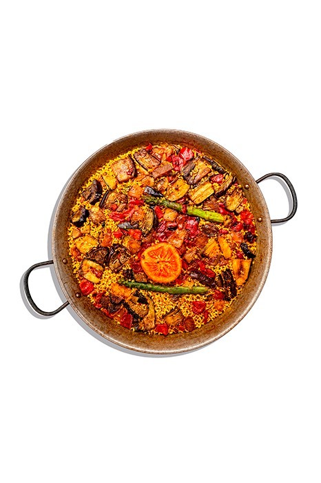 有机蔬菜鲜味饭 (至少两份）(1 份 20€)
